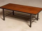 an image of a coffee table with a wooden top