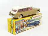 a toy car that is sitting on top of a box