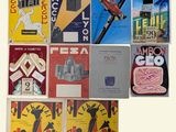 a lot of books that are sitting on a table