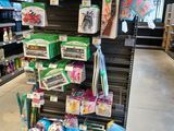 a display of toys for sale in a store
