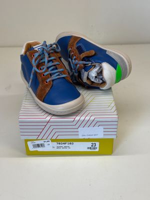 Paire DE Chaussures Enfant Franco Romagnoli Texano Denim Tai…