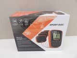 a close up of a box with a cell phone in it