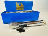 an image of a blue box with a silver pipe and a blue box with a silver pipe