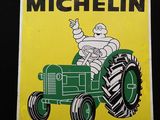 Panneau publicitaire Michelin pour tracteurs - Panneaux publicitaires