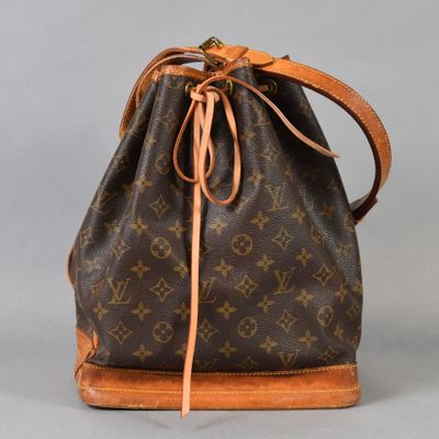 Sac seau Louis Vuitton en toile Monogram et cuir