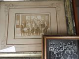 a picture of a group of people in a picture frame
