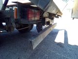 a truck that is parked on the side of the road