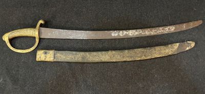 pair of old and rusty swords on a black surface