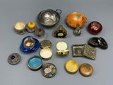 a lot of different items that are sitting on a table