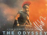 affiche de cinéma dédicacée de « L'Odyssée » d'Homère