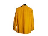 the back of a yellow coat on a mannequin mannequin mannequin mannequin mannequin mannequin mannequin mannequin