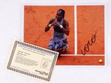 a picture of a tennis player holding a tennis racket