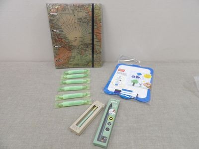 a lot of different items that are on the table