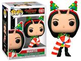 funko pop vinyl figure of a woman dressed as a elf with a candy cane