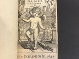 an open book with a picture of a naked man on it