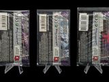 six different types of toothbrushes in a row on a black background