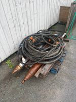 2 fusée de terrassement pneumatique avec accessoires