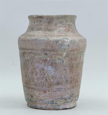 Vase en terre vernissée, Kashan, 12e-13e siècle,