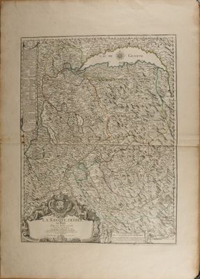 an old map of the united states of north america in a book