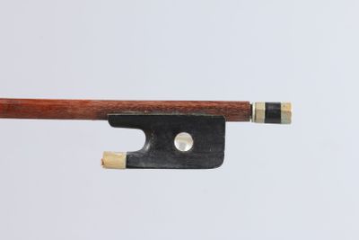 Baguette d'archet de violoncelle de Prosper COLAS, signée, e…