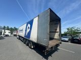 a truck that is parked in a parking lot