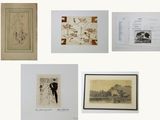 de nombreuses photos différentes de personnes sur un mur blanc