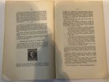 an open book with a picture of a man on it