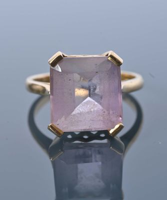 Bague à monture en or 18K 750 millièmes,