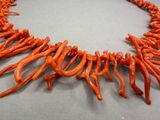 un collier orange fait de corail, corail, corail, corail, corail, corail, corail, corail, corail, corail, corail, corail, corail, corail, corail, corail, corail, corail, corail, corail, corail, corail, corail, corail, corail, corail, corail