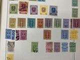 a picture of a book with stamps on it