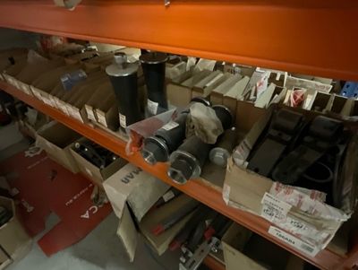 a shelf full of assorted items in a store