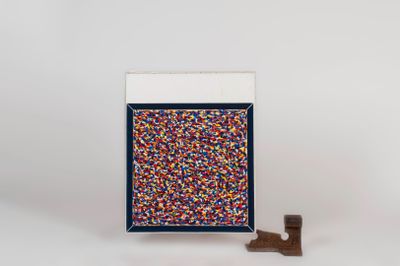 a picture of a sprinkle tray with a sprinkles in it
