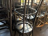 a lot of chairs that are sitting in a room