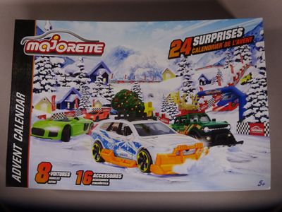 a picture of a box with a toy car in it