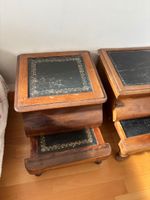 Tabouret d'aisance en placage d'acajou à marche inférieure c… (photo 6)