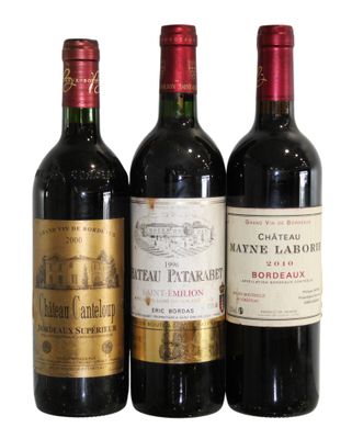 Ensemble comprenant 3 bouteilles :