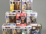 a lot of pop vinyl figures in the box