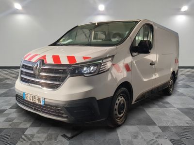 a picture of a white van with a red and white stripe on the side