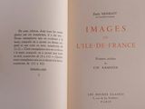 an open book with a picture on it on a table