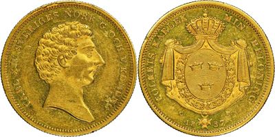 a gold sovereign coin with an image of queen elizabeth