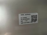 an image of a label on a refrigerator door