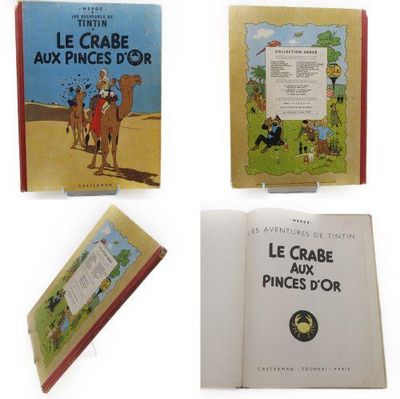 On voit plusieurs livres posés sur une surface blanche, dont la photo d'un homme à dos de chameau