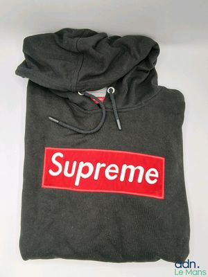 sweat à capuche avec logo « Supreme »