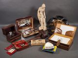 a lot of items that are sitting on a table