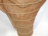 a wicker basket that is sitting on a table