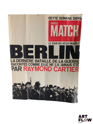 Grande affiche Paris Match Le jour où Hitler mourut Dimensio…