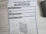 a picture of the contents of a box and a camera