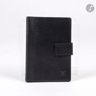 Housse pour agenda Louis Vuitton, couleur noire