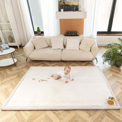 1409 / Tapis d'éveil bébé velours corail - HAKUNA MATTE…