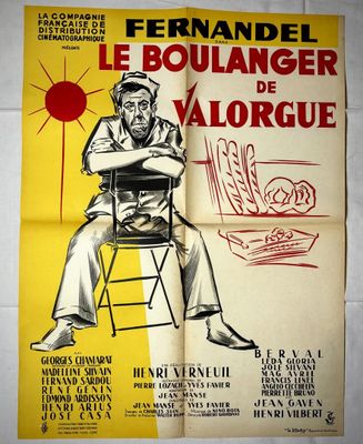 une affiche du film « Le Boulanger de Valour »